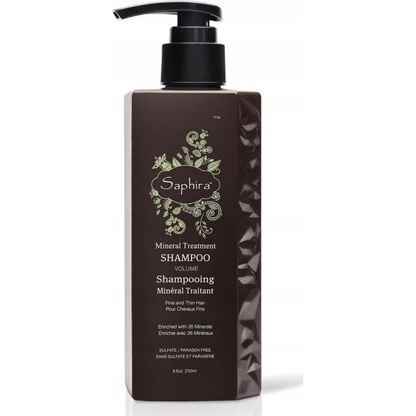 Phyto Saphira Mineral Treatment Volume Šampūnas apimties suteikiantis šampūnas plaukams, 250 ml