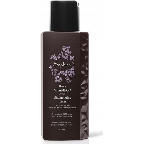 Phyto Saphira Divine Šampūnas intensyviai drėkinantis šampūnas ypač sausiems, besipučiantiems, besigarbanojantiems plaukams, 90 ml