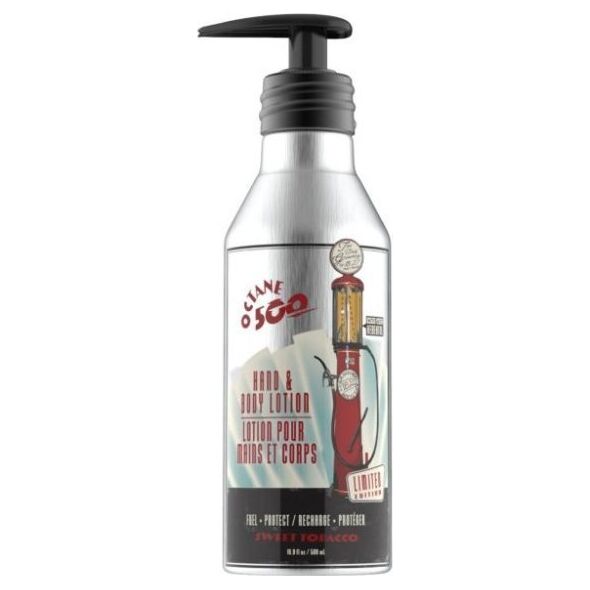 Pat De Bain 18.21 Man Made Octane 500 Hand & Losjonas kūnui Sweet Tobacco rankų ir kūno losjonas vyrams, 500 ml
