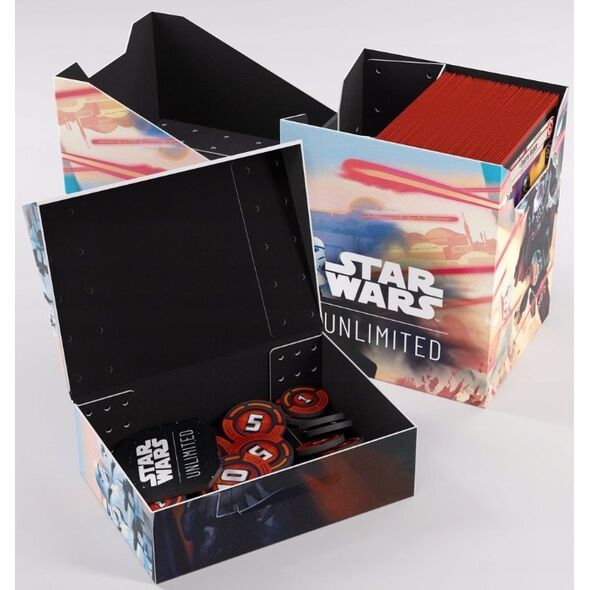 Gamegenic Gamegenic: Star Wars Unlimited - Soft Crate - Mandalorian/Moff Gide