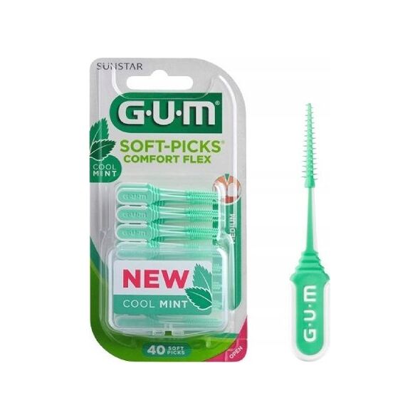 Sunstar GUM D.GUM CZYŚCIK SOFT PICK COMFORT FLEX