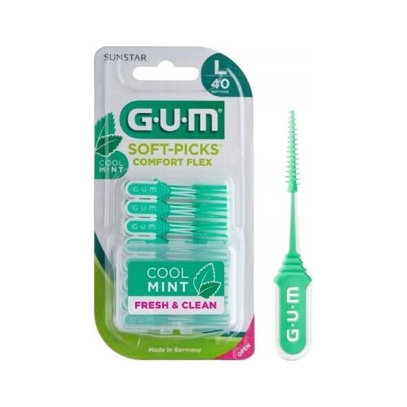 Sunstar GUM D.GUM CZYŚCIK SOFT PICK COMFORT FLEX