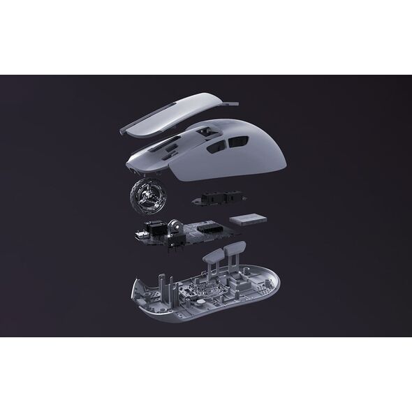 Mysz Edifier Bezprzewodowa mysz gamingowa Darmoshark M3s PRO (biały)
