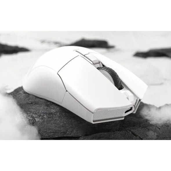 Mysz Rampage Bezprzewodowa mysz gamingowa Darmoshark N3 (biały)