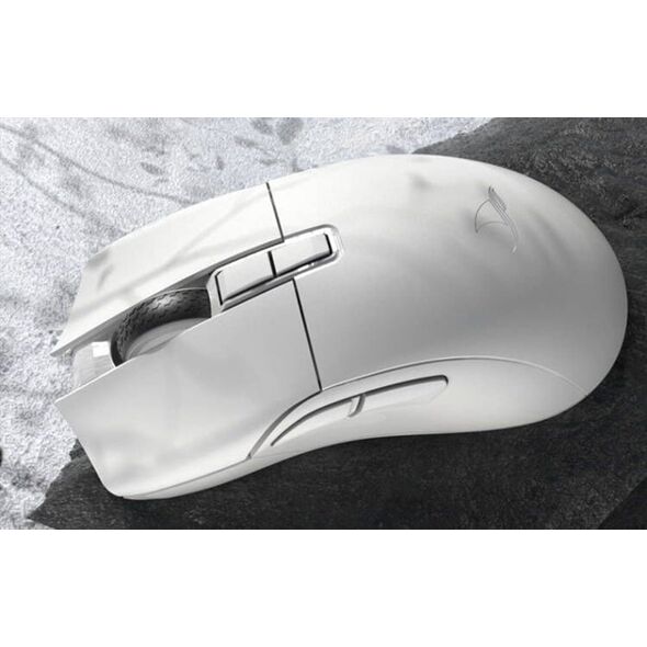 Mysz Rampage Bezprzewodowa mysz gamingowa Darmoshark N3 (biały)