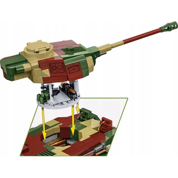 Cobi COBI 2592 Historical Collection WWII Czołg Panzerkampfwagen PzKpfw IV Ausf. G 1107 klocków