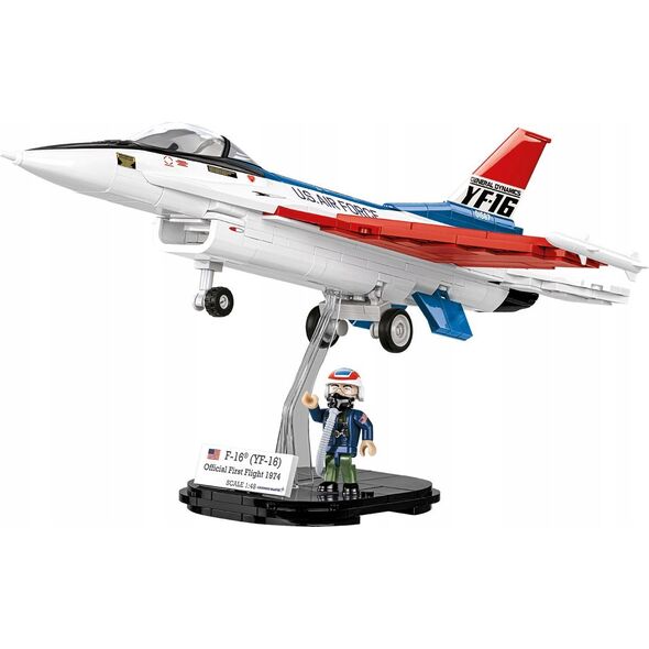 Cobi COBI 5892 Armed Forces Samolot myśliwsko-szturmowy F-16 (YF-16) First Flight 1974 375 klocków