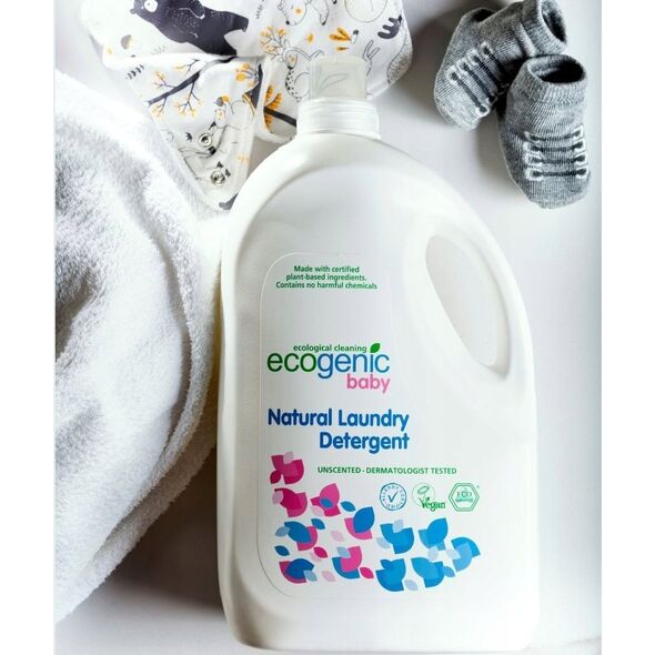 ECOGENIC Ecogenic Baby, Płyn do prania ubranek dziecięcych, bezzapachowy,  2750 ml