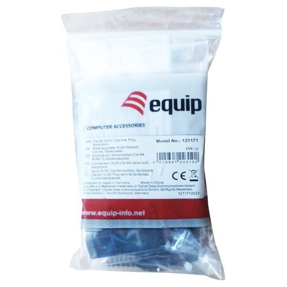 Equip Equip 121171 wtyczka RJ-45 Nikiel