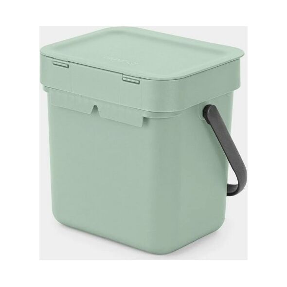 Kosz na śmieci Brabantia Brabantia Sort & Go Waste Bin Jade Green 3 L