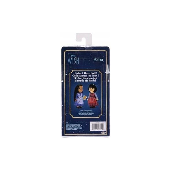 Jakks Pacific DISNEY PRINCESS WISH doll Asha, 16 cm