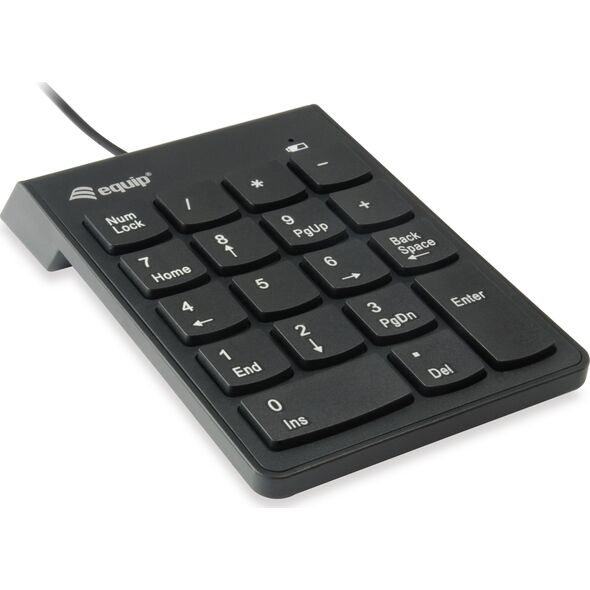 Kalkulator Equip Equip 245205 klawiatura numeryczna Uniwersalne USB Czarny