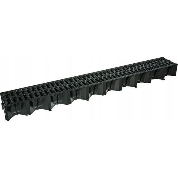 ACO ACO HEXALINE 2.0 PLASTIC CHANNEL BLACK
