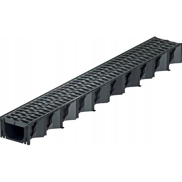 ACO ACO HEXALINE 2.0 PLASTIC CHANNEL BLACK