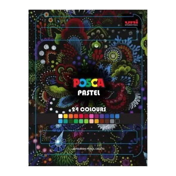 Posca Posca - Pastels - Bright and intense colors (24 pcs) (402022) /Arts and Crafts