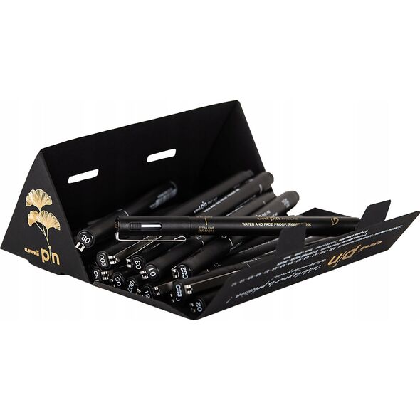 UNIBALL Uni - The Full Black Boc - Fineliner (18 pcs) (401229) /Arts and Crafts