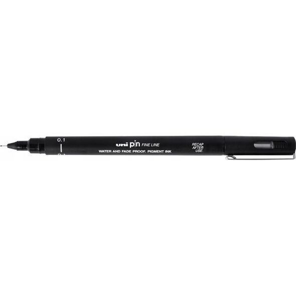 UNIBALL Uni - The Full Black Boc - Fineliner (18 pcs) (401229) /Arts and Crafts