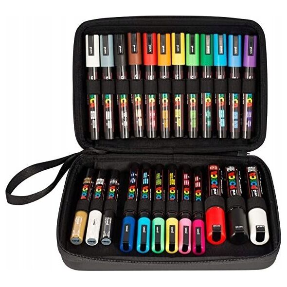 Posca Posca - Giftbox with 24 pcs. (401532) /Arts and Crafts /Multi