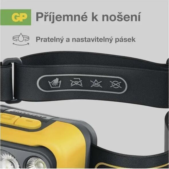 Latarka GP GP Discovery Work Headlamp, CHW53, 280 lumen