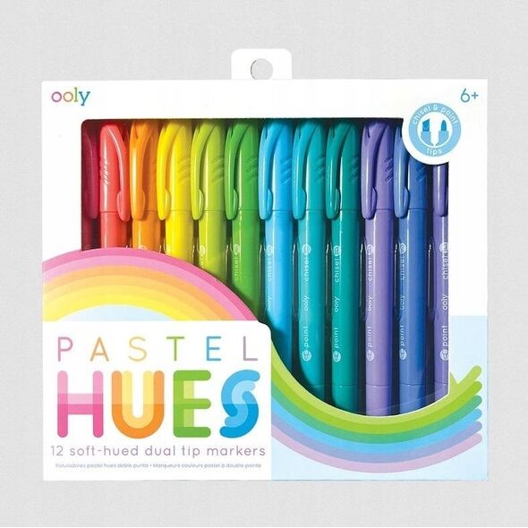 Teka Flamastry pastelowe Pastel Hues 12 kolorów