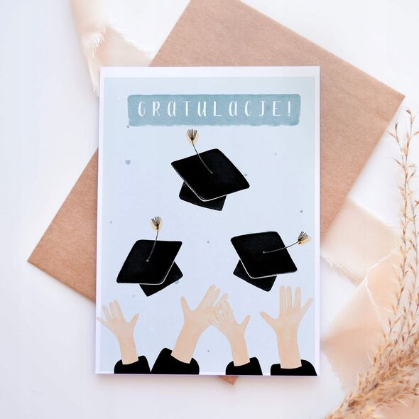 Teka Kartka okoliczno¶ciowa Gratulacje studia