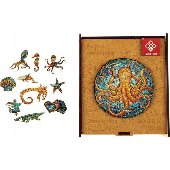Teka Puzzle drewniane A4 - O¶miornica