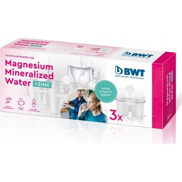 Nawilżacz powietrza BWT BWT 814453 3-Pack +Zinc Magnesium Mineralized Water