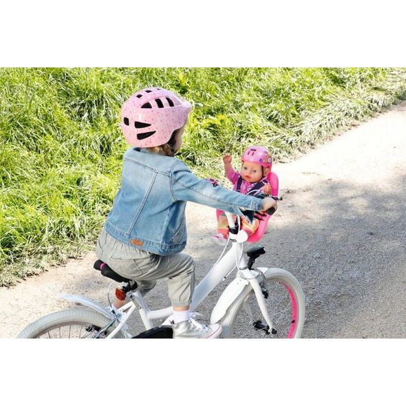 Zapf ZAPF Creation BABY born bicycle seat, doll accessories (pink)