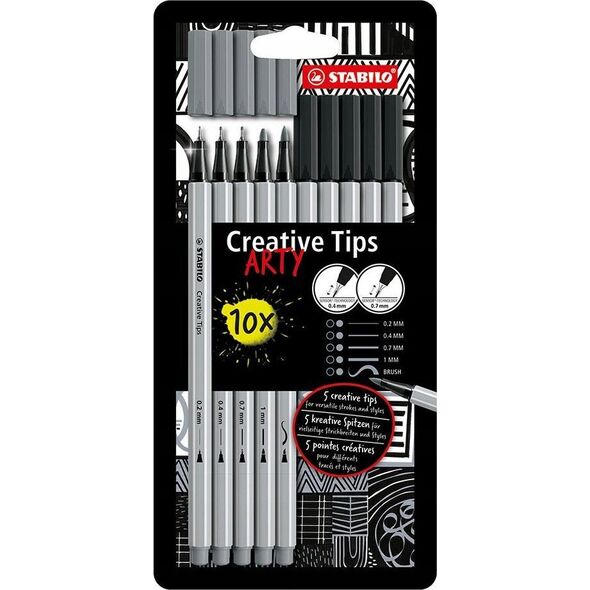 Stabilo Zestaw Creative Tips Arty 10szt STABILO