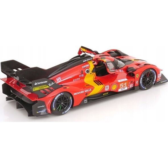 Bburago Ferrari Racing 499P LMH Red #51 1:18 BBURAGO