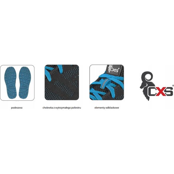 CXS PÃÅBUTY CXS TEXLINE VIS S1 ROZMIAR 47