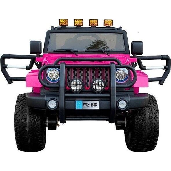 Lean Cars Auto na Akumulator WXE-1688 4x4 Różowy STRONG