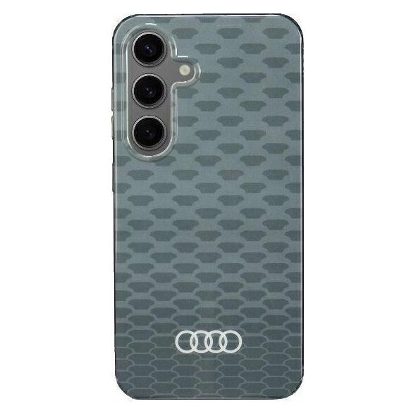 Audi Audi IML Stitching Pattern MagSafe Case S24 S921szary/gey hardcase AU-IMLMS24-Q5/D3-GY