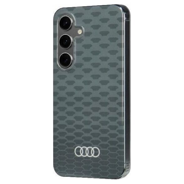Audi Audi IML Stitching Pattern MagSafe Case S24 S921szary/gey hardcase AU-IMLMS24-Q5/D3-GY