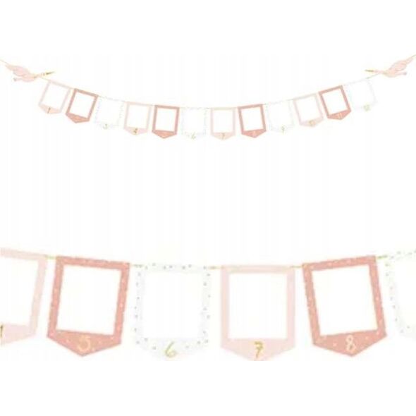 PartyDeco Girlanda na zdjęcia Bocian 10.5x15cm