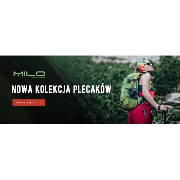Plecak turystyczny Milo Plecak timmit 45-black-blue lagoon