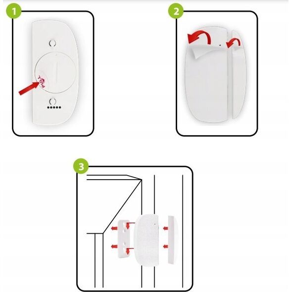 Engo Engo czujnik otwarcia drzwi/okna, ZigBee ENGO EDOORZB