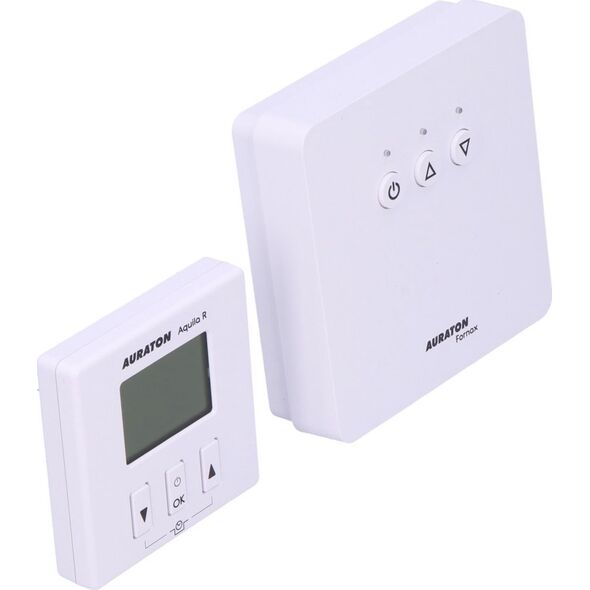 Auraton AURATON Aquila SET - Dobowy, bezprzewodowy regulator temperatury ze sterownikiem urządzenia grzewczego (zestaw), (następca modelu 200RT)