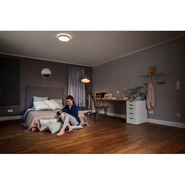 Lampa sufitowa Ledvance Ledvance Led Wall And Ceiling Light For Indoor Use, Dimmable With Remote Control