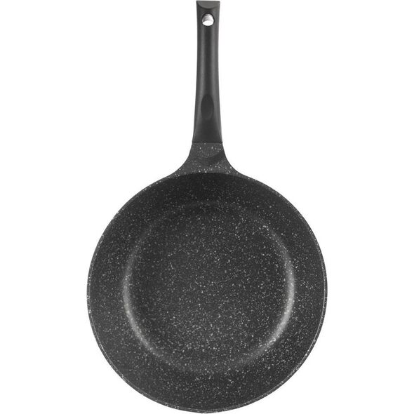 Patelnia Orion Patelnia granitowa głęboka wysoka GRANDE 28 cm