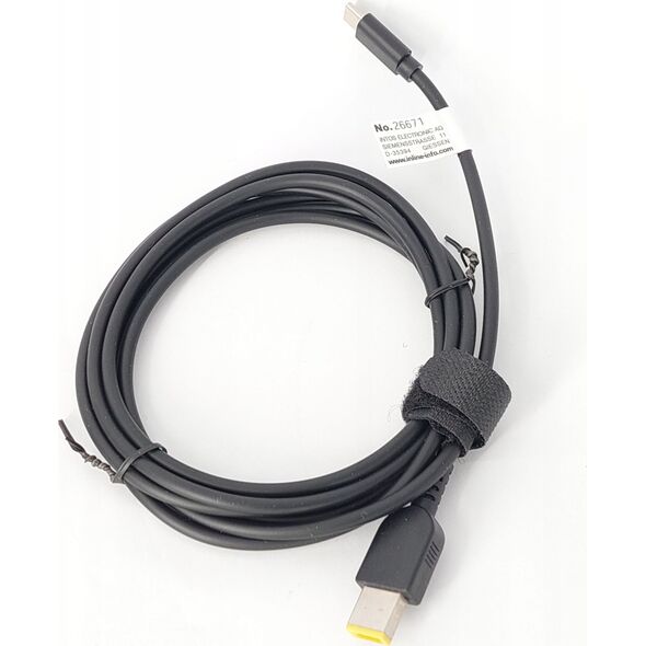 InLine InLine® USB Type-C to Lenovo Notebook (rectangular) charging cable, 2m