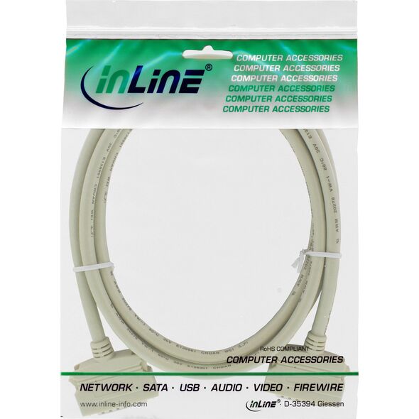 InLine InLine® SCSI II Cable 50 Pin mini Sub-D male to male 1m