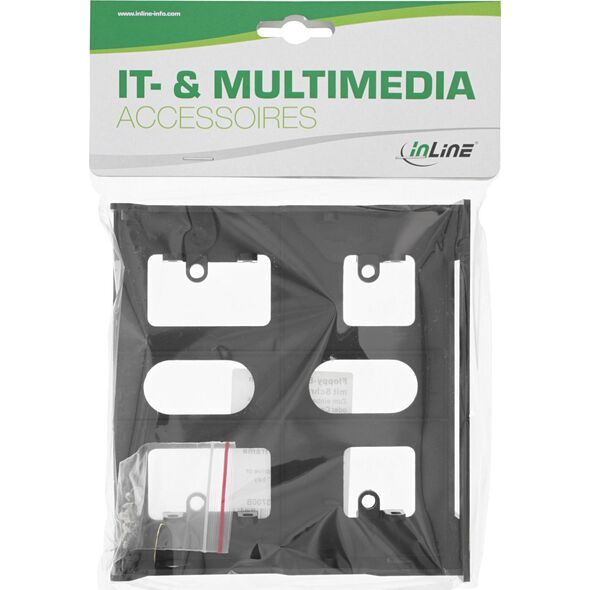 InLine InLine® Floppy installation frame with screws, black