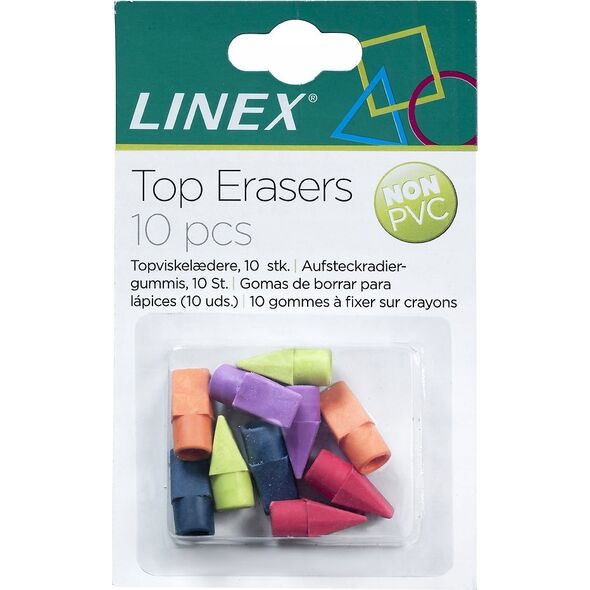 Hamelin Topviskelæder linex 8109, pakke med 10 stk. i assorterede farver