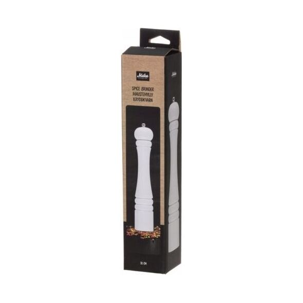 Młynek do przypraw Maku Maku malūnėlis pipirams malti 31cm, baltas