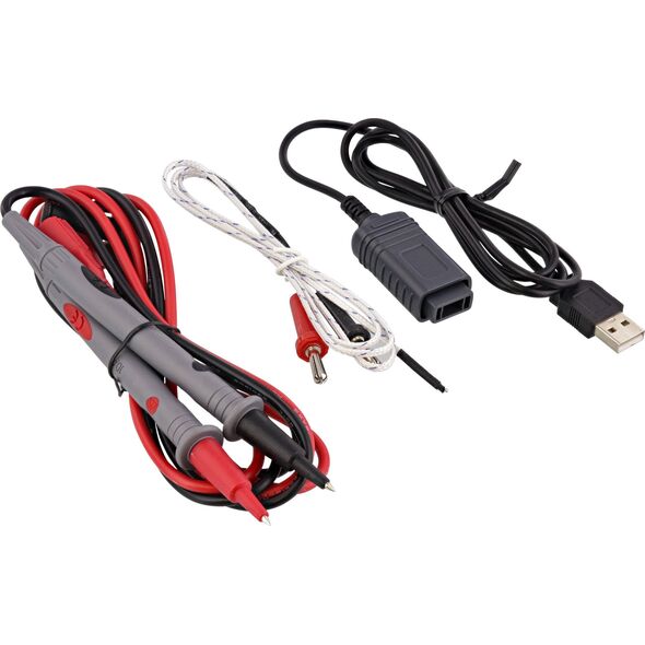 InLine InLine® Multimeter Dual-Display, with PC connection via USB, CAT III / CAT IV