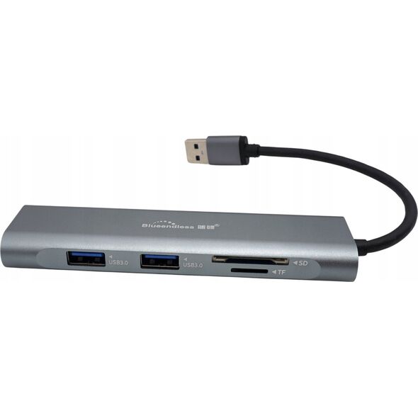 Adapter USB Extra Digital Extra Digital Adapteris USB 3.0 - 3 x USB 3.0, SD, TF