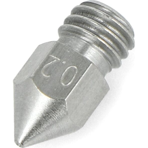 OEM Dysza 0,2mm MK8 - filament 1,75mm - stal nierdzewna}