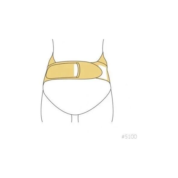 Pas ciążowy Carriwell CARRIWELL adjustable support belt White S/M 5100