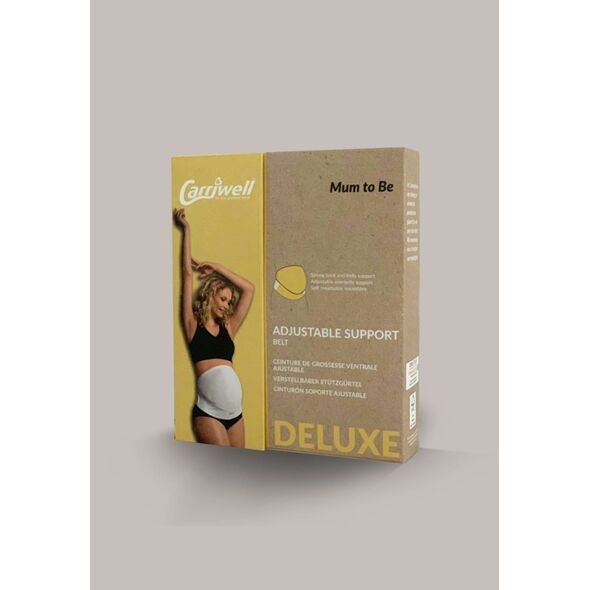 Pas ciążowy Carriwell CARRIWELL adjustable support belt White S/M 5100